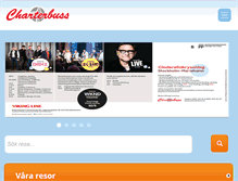 Tablet Screenshot of charterbuss.se